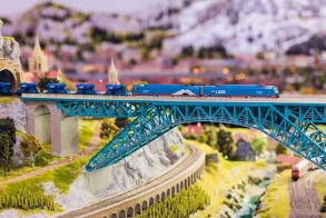 资兴市桥梁模型